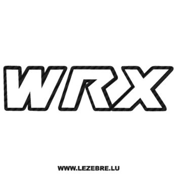 Sticker Carbone Subaru WRX