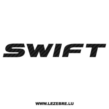 Sticker Carbone Suzuki Swift