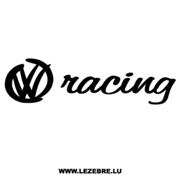 Sticker Volkswagen VW Racing 2