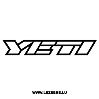 Sticker Yeti Logo