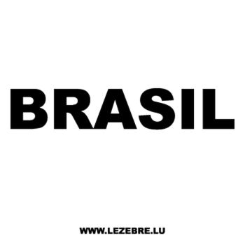 Brasil Decal