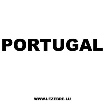 Portugal Decal