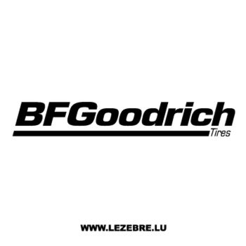 Sticker BFGoodrich Tires Logo