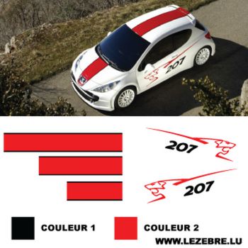 Sticker Kit Peugeot 207 Complet
