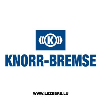 Sticker Knorr Bremse Logo 2