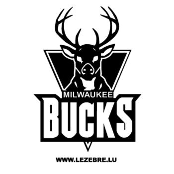 Milwaukee Bucks Logo Decal 2