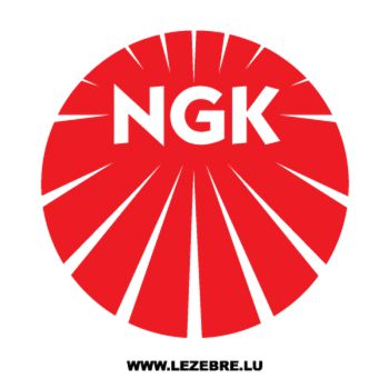 NGK Logo Decal