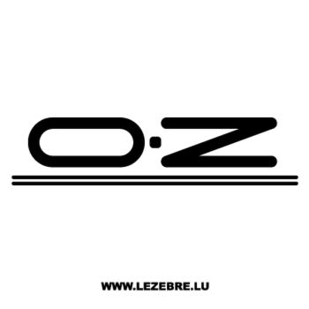 Sticker OZ Logo