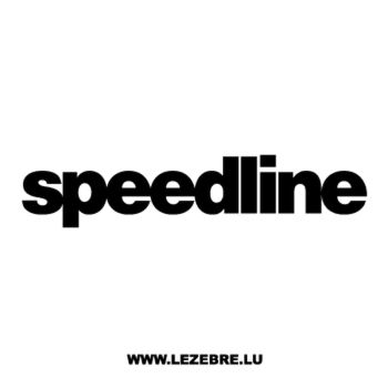 Sticker Speedline Felge