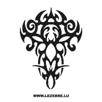 Tribal Carbon Decal 10