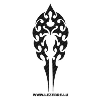 Tribal Carbon Decal 04