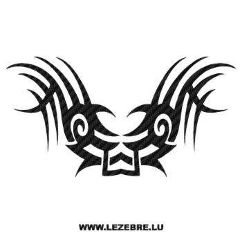 Tribal Carbon Decal 06