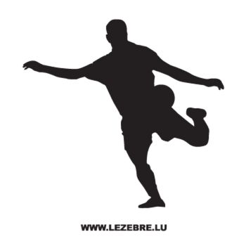 Football Player Decal
