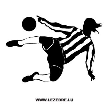 Sticker Joueur de Football 7