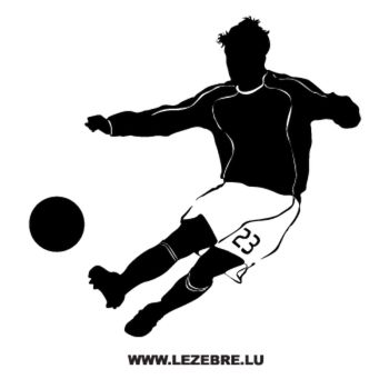 Sticker Joueur de Football 9