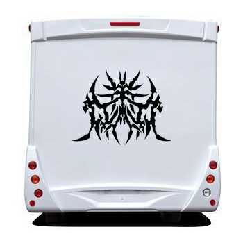Tribal Spider Camping Car Decal