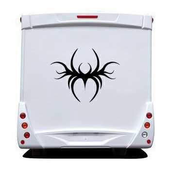 Tribal Spider Camping Car Decal 2