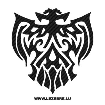 Tribal Carbon Decal 14