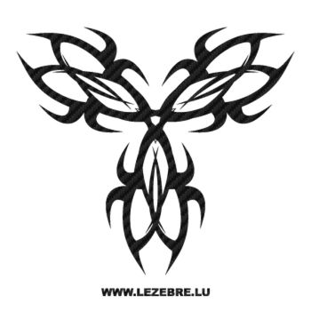 Tribal Carbon Decal 15