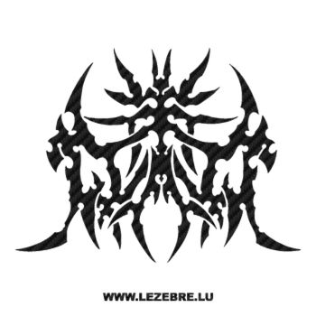 Tribal Spider Carbon Decal