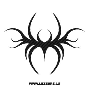 Tribal Spider Carbon Decal 2