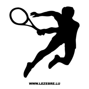 Sticker Joueur Tennis