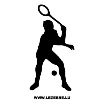 > Sticker Joueur Tennis 2