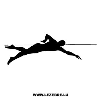 Swimmer Swimming Decal