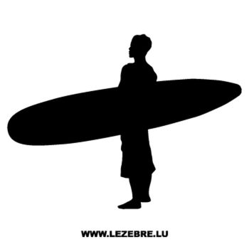 Sticker Surfeur Surf