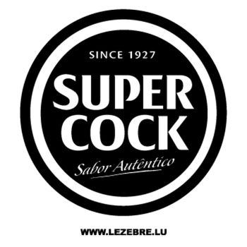Tee shirt Super Cock parodie Super Bock
