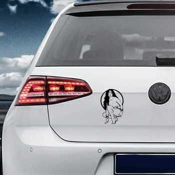 Sticker VW Golf Pin Up 7