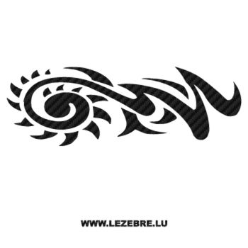 Tribal Tuning Carbon Decal 2