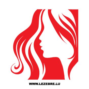 > Sticker Deco Femme Silhouette Design 2