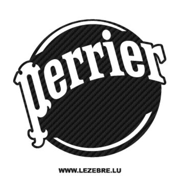 Perrier Logo Carbon Decal