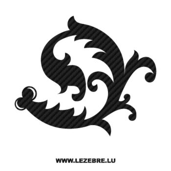 Swirles Carbon Decal