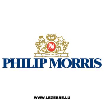 Sticker Philip Morris Logo