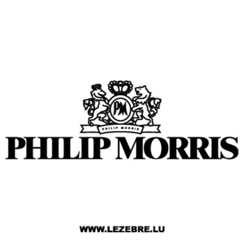 Philip Morris Logo Decal 2
