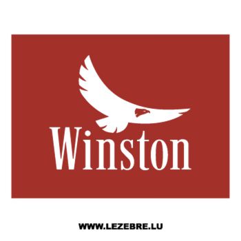 Sticker Winston Aigle Logo