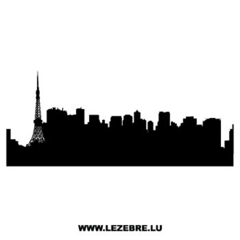 Silhouette Tokyo Decal