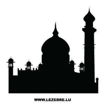 Sticker Deko Taj Mahal
