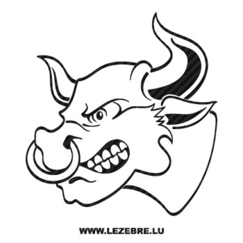Head of Beef Carbon Decal 2