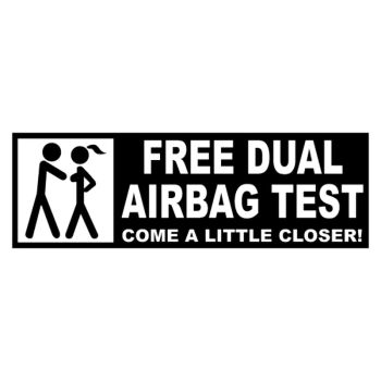 Free Dual Airbag Test Sweat-shirt