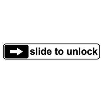 T-shirt Iphone Slide to unlock