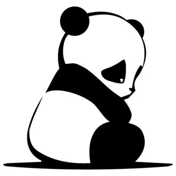 Sticker JDM Panda