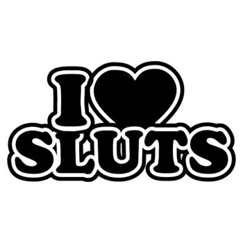 T-shirt JDM I Love Sluts