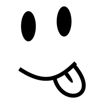 T-shirt JDM Smiley Tire la langue:P