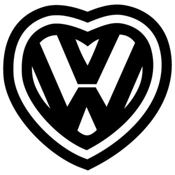 Sticker JDM VW Love