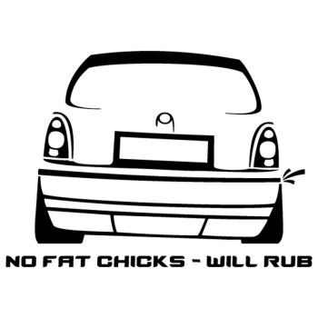 JDM Opel Corsa No Fat Chicks Sweat-shirt