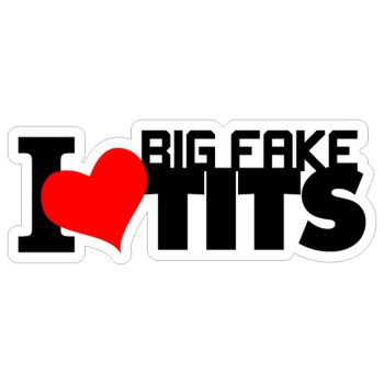 T-shirt JDM I Love Big Fake Tits