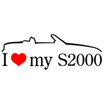 Sticker JDM I Love my S2000